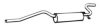 PEUGE 172434 End Silencer